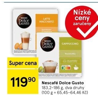Kapsle Dolce Gusto Nescafé