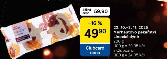 Linecké pečivo Merhautovo pekařství