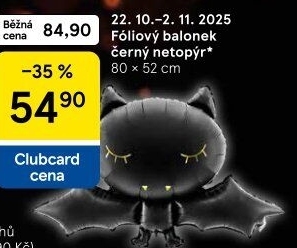 Nafukovací balónky