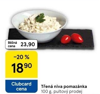 Pomazánka třená niva