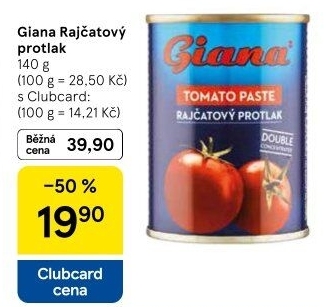 Rajčatový protlak Giana