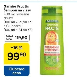 Šampon Fructis Garnier