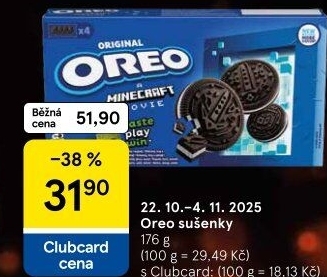 Sušenky Oreo