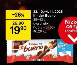 Tyčinka Bueno Kinder