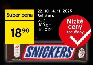 Tyčinka Snickers