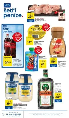akční leták Tesco 22.10.2025-27.10.2025