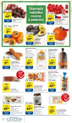 akční leták Tesco 22.10.2025-27.10.2025