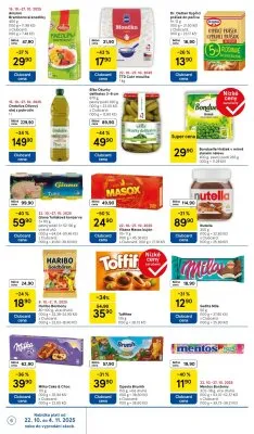 akční leták Tesco 22.10.2025-27.10.2025