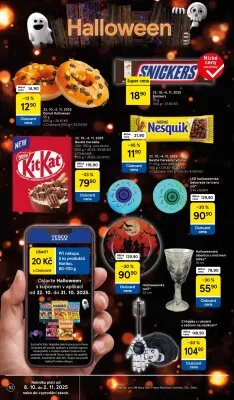 akční leták Tesco 22.10.2025-27.10.2025