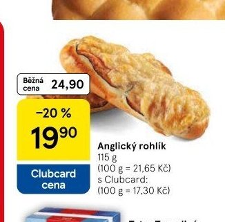 Anglický rohlík 115 g