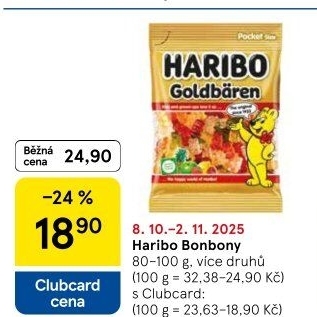 Bonbony želé Haribo
