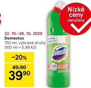 Čistič WC gelový Domestos