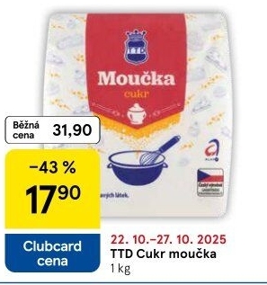 Cukr moučka TTD