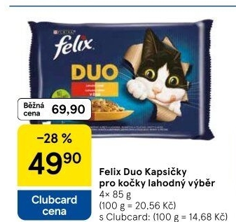 Kapsičky pro kočky Felix Purina