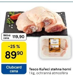 Kuřecí stehna Tesco