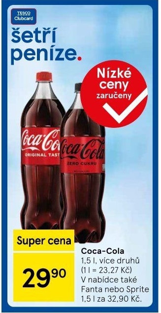 Limonáda Coca Cola