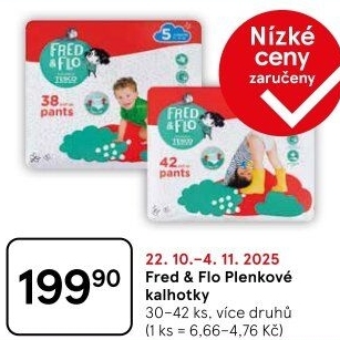 Pleny dětské Pants Fred&