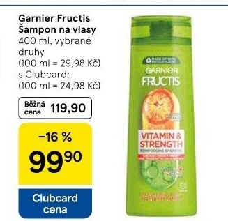 Šampon Fructis Garnier
