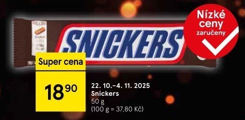 Tyčinka Snickers
