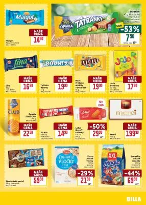 akční leták BILLA 22.10.2025-28.10.2025