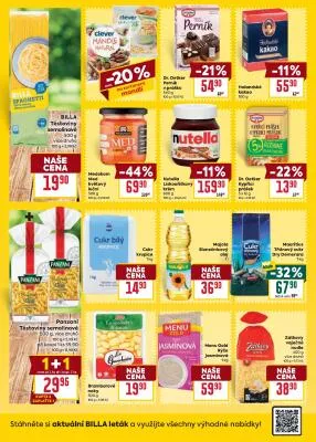 akční leták BILLA 22.10.2025-28.10.2025