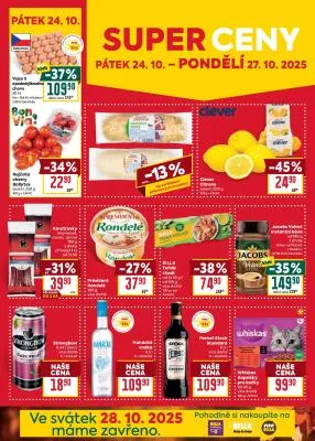 akční leták BILLA 22.10.2025-28.10.2025