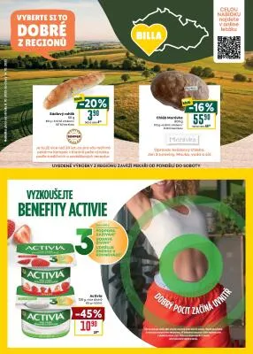 akční leták BILLA 22.10.2025-28.10.2025