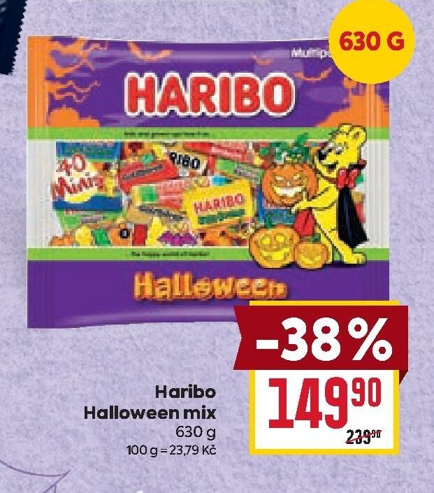 Haribo Halloween mix 630 g