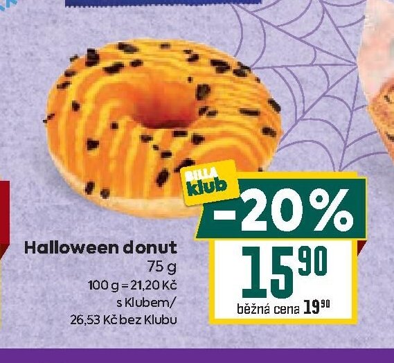 Halloween donut 75 g