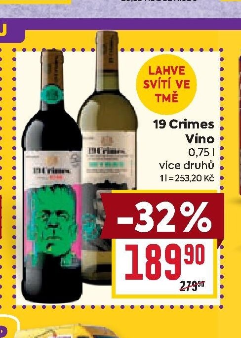 19 Crimes Víno 0,75 l