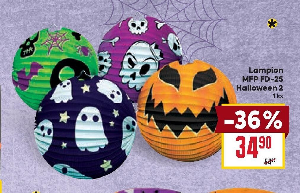 Lampion MFP FD-25 Halloween