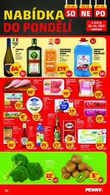 akční leták Penny Market 23.10.2025-29.10.2025