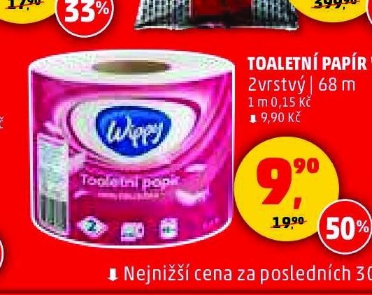 TOALETNÍ PAPÍR WIPPY