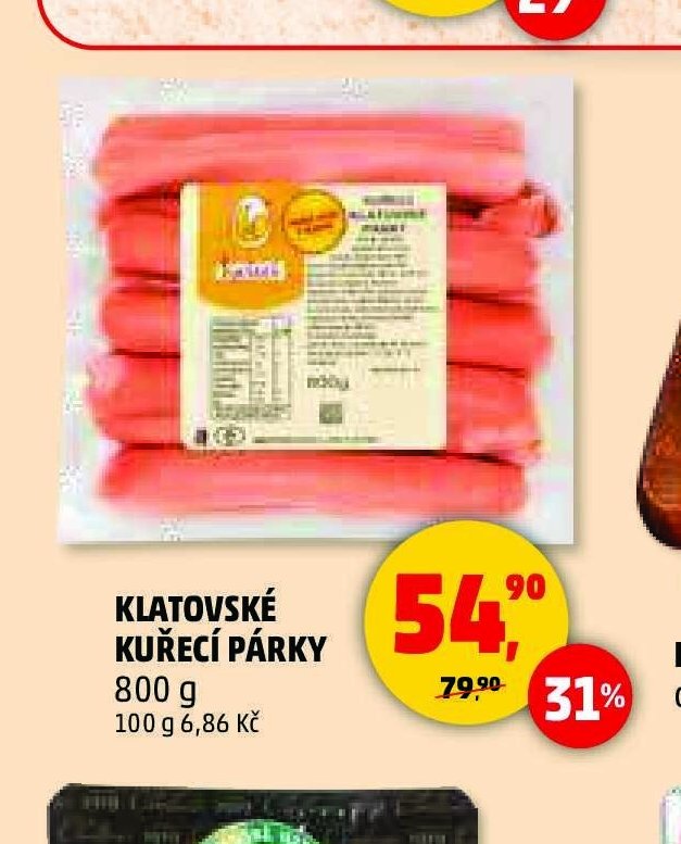 KLATOVSKÉ KUŘECÍ PÁRKY