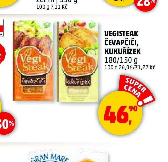 Vegisteak Čevapčiči, Kukuřízek