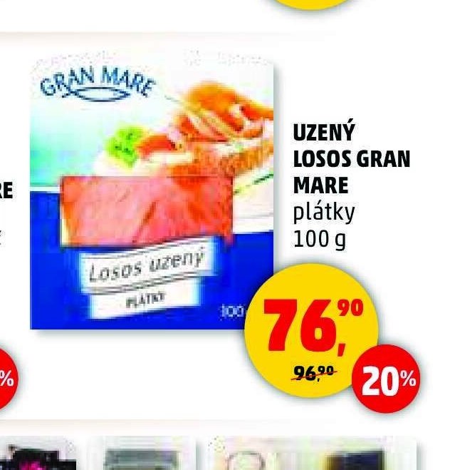 Uzený losos Gran Mare