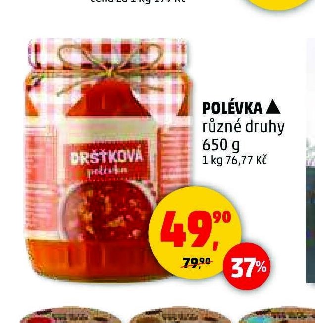 Polévka různé druhy