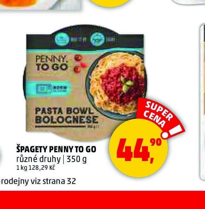 Špagety Penny To Go