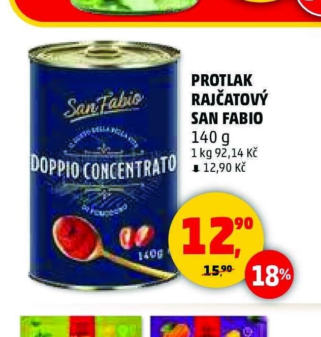 PROTLAK RAJČATOVÝ SAN FABIO 140 g