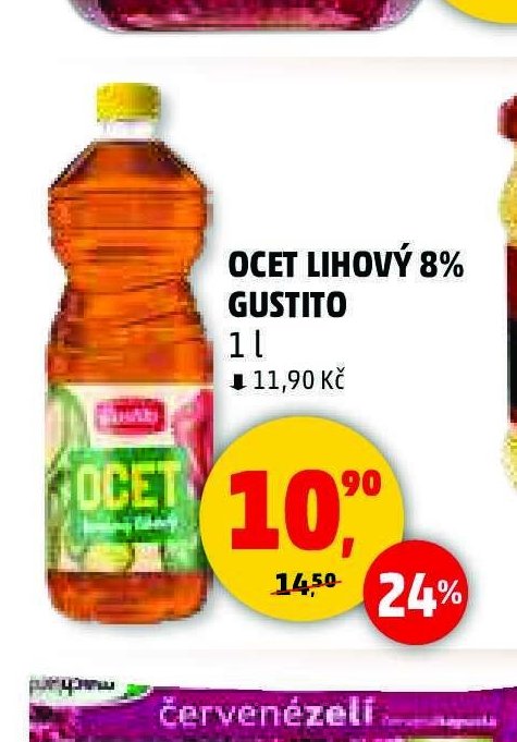 OCET LIHOVÝ 8% GUSTITO 1 l