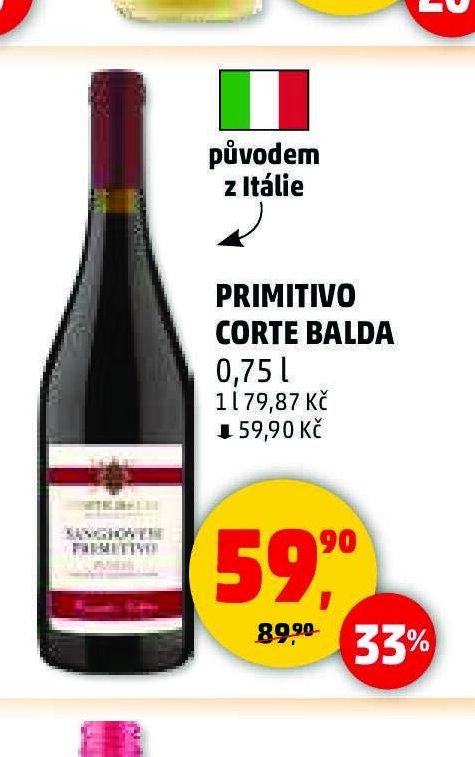PRIMITIVO CORTE BALDA