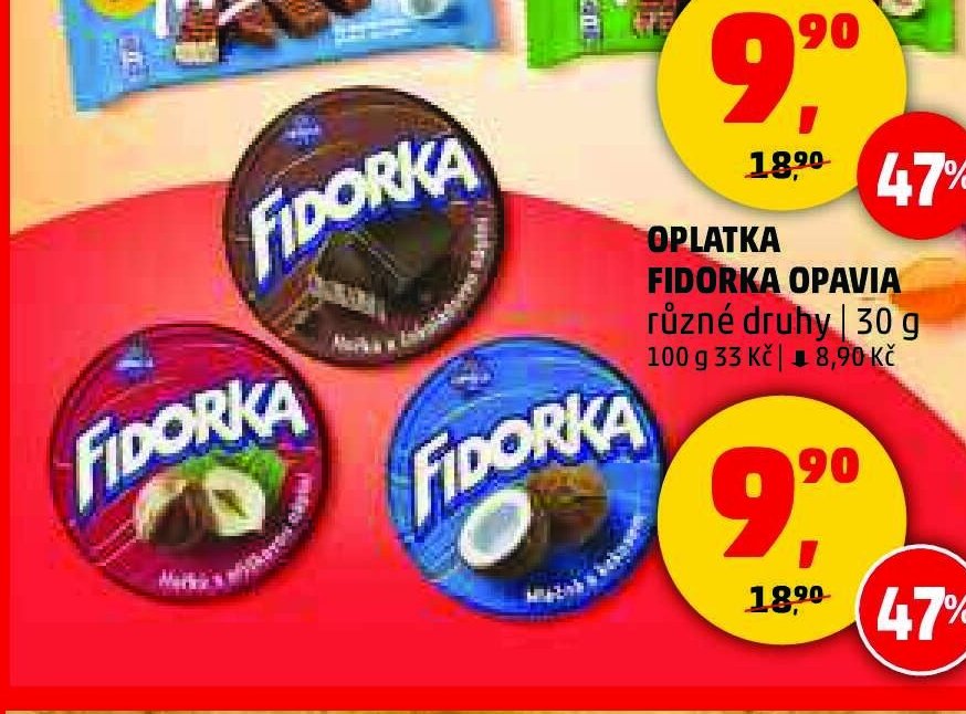 Oplatka Fidorka Opavia