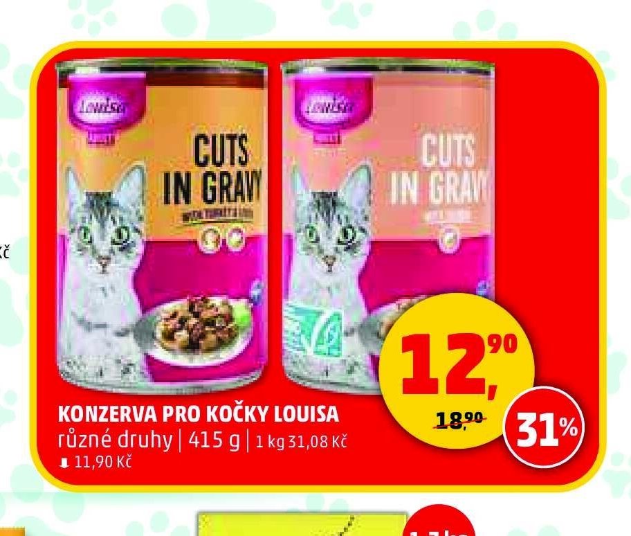 Konzerva pro kočky Louisa