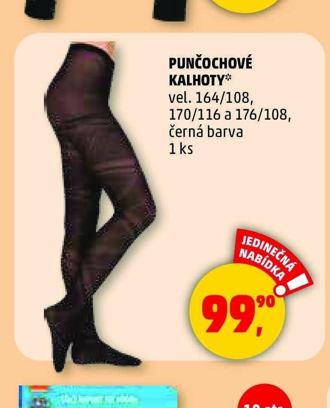 PUNČOCHOVÉ KALHOTY