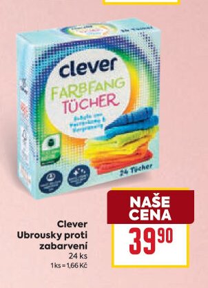 Clever Ubrousky proti zabarvení