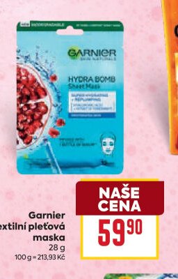 Garnier Textilní pleťová maska
