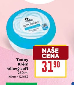 Today Krém tělový soft 250 ml
