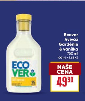 Ecover Aviváž Gardénie & vanilka 750 ml
