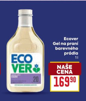 Ecover Gel na praní barevného prádla 1 l