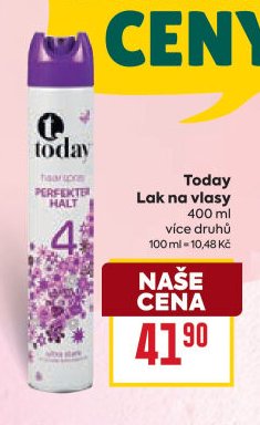 Today Lak na vlasy